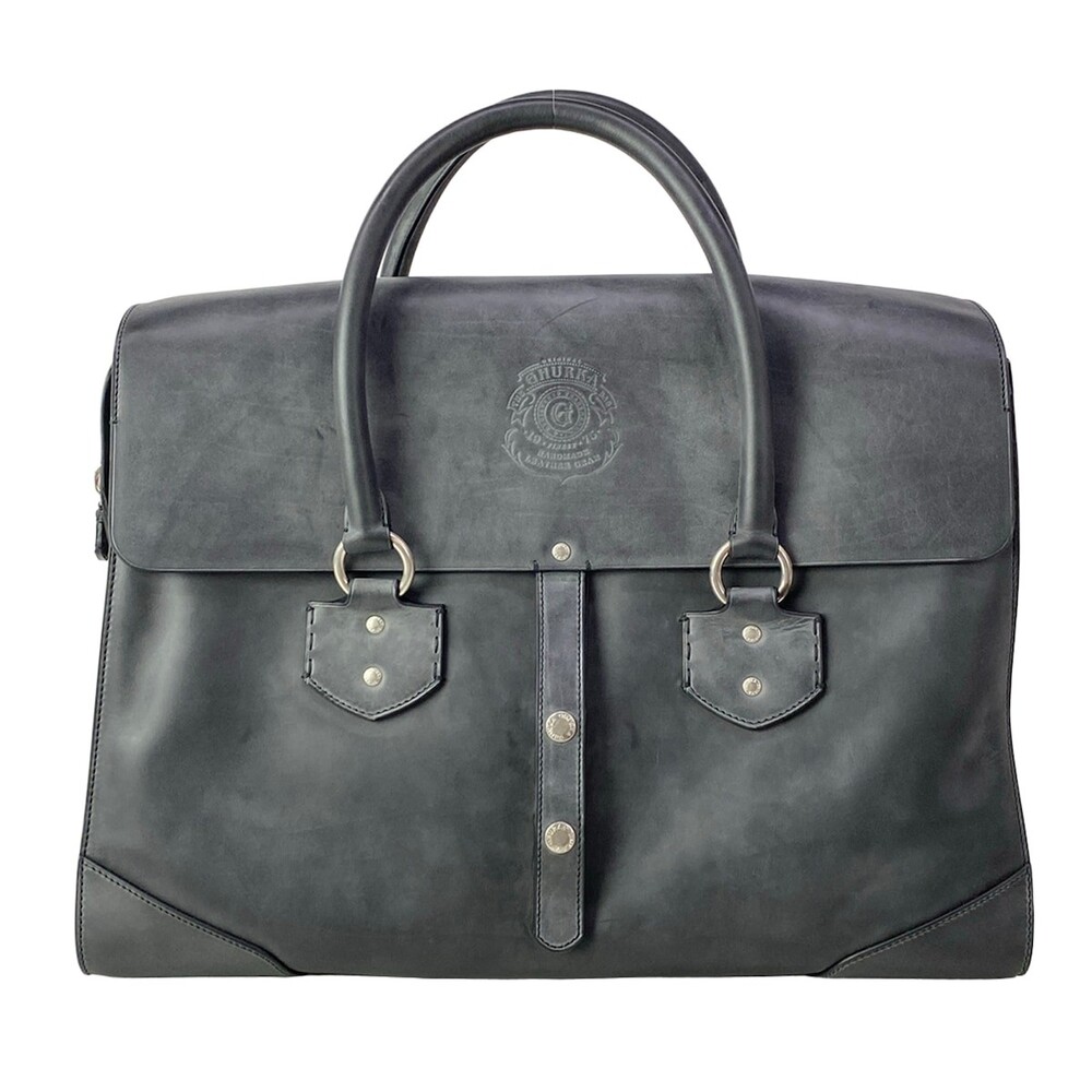 Ghurka Brookfield Dark Gray Leather #305519G75B